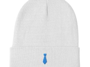 TWA Tie Embroidered Beanie