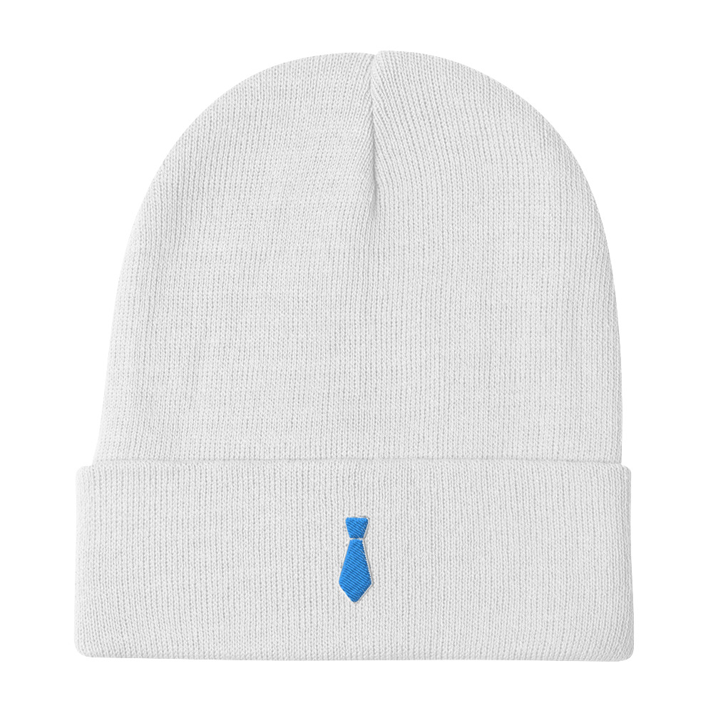 TWA Tie Embroidered Beanie