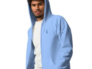 TWA Tie heavy blend zip hoodie