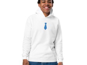 TWA Tie Embroidered Youth heavy blend hoodie